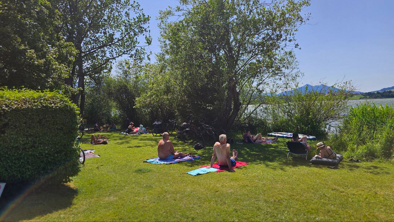 Baden rund um den Hopfensee